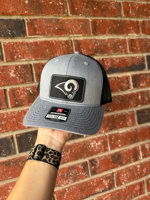 Ram patch hat- Black/Silver