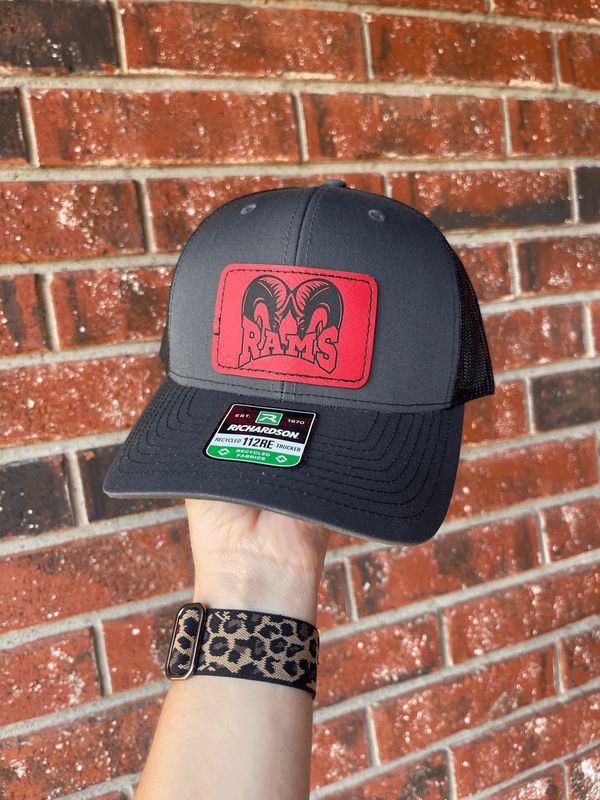 Ram patch hat-Red