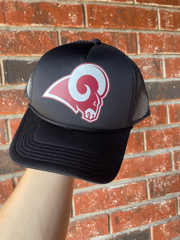 Trucker hat- ram head