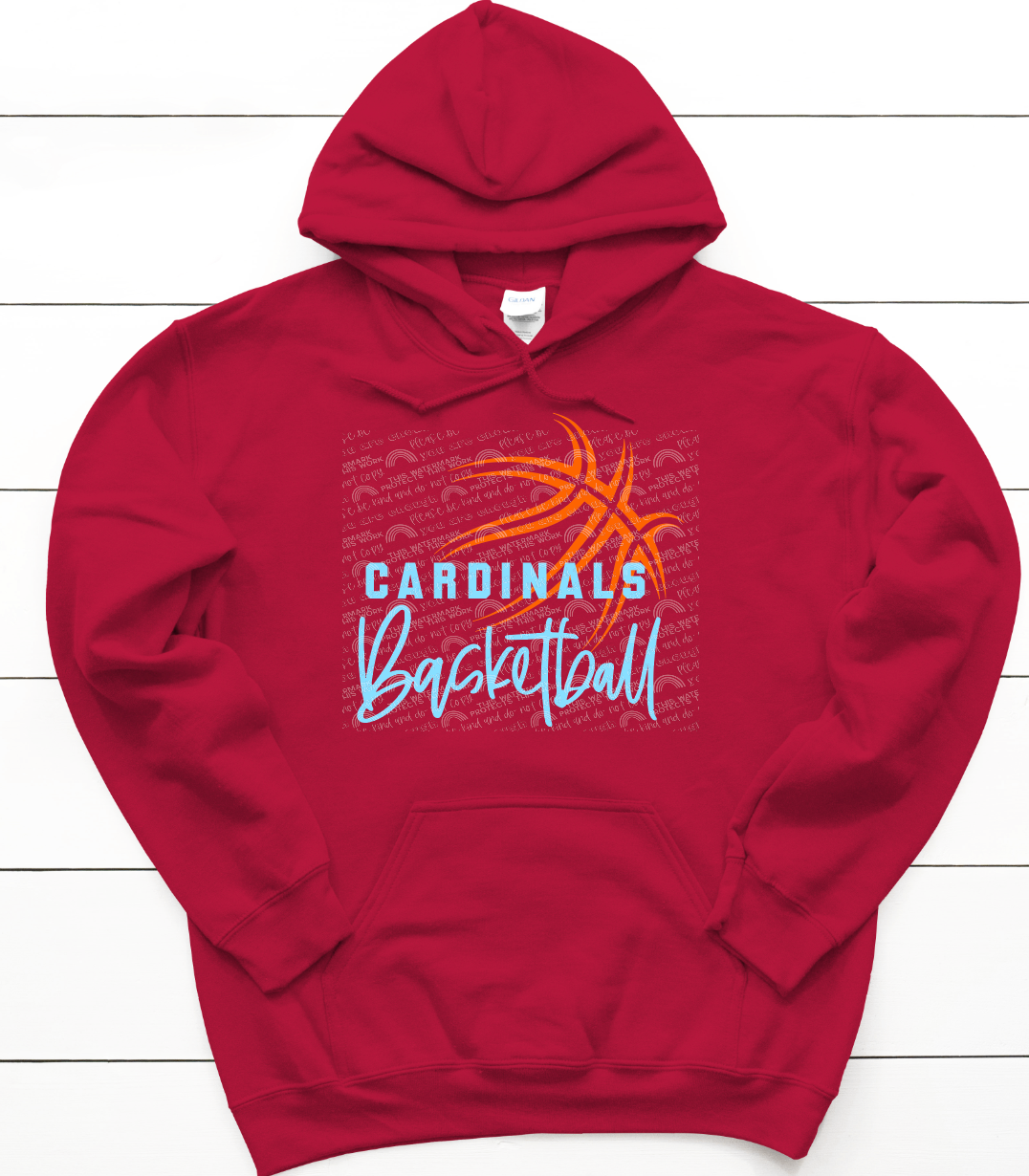 Cardinals basketball (blue)