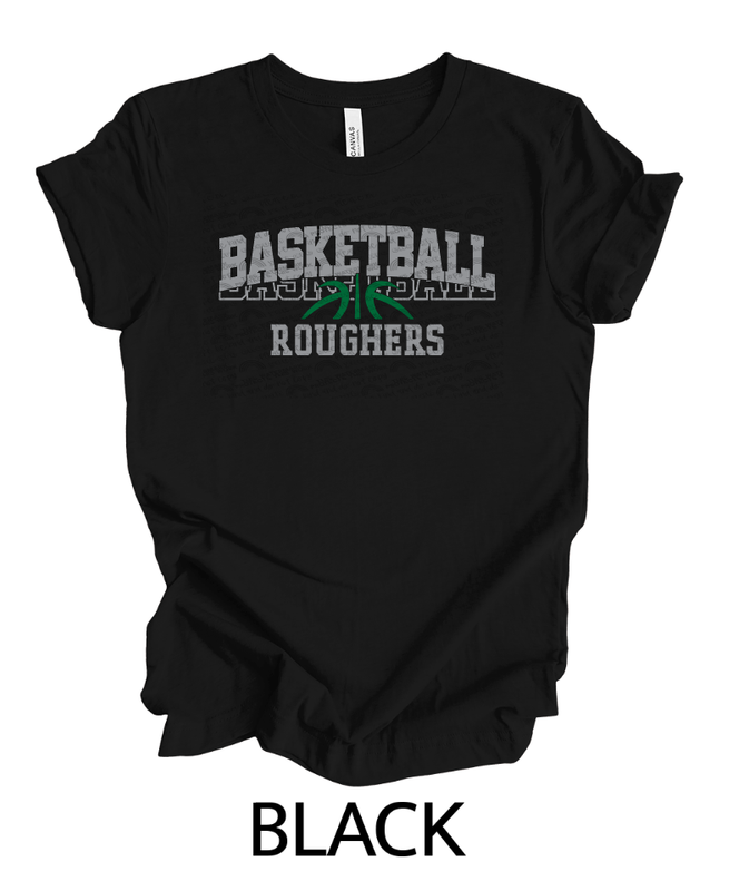 Roughers basketball (grey/green)