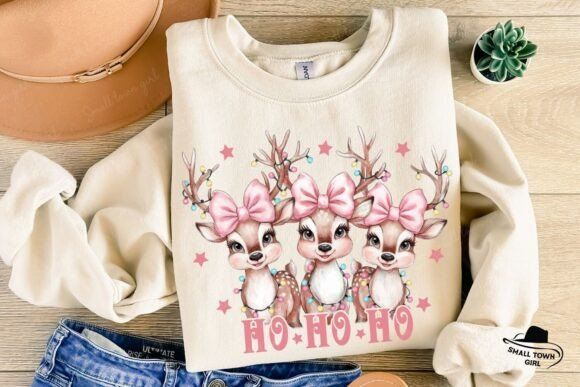 Ho Ho Ho deer Christmas shirt