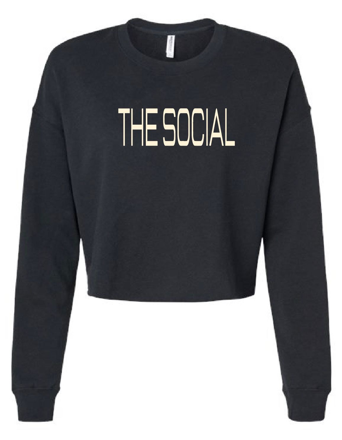 The social crop sweatshirt