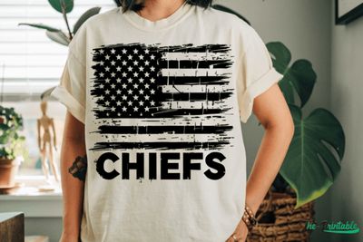 Chiefs flag black