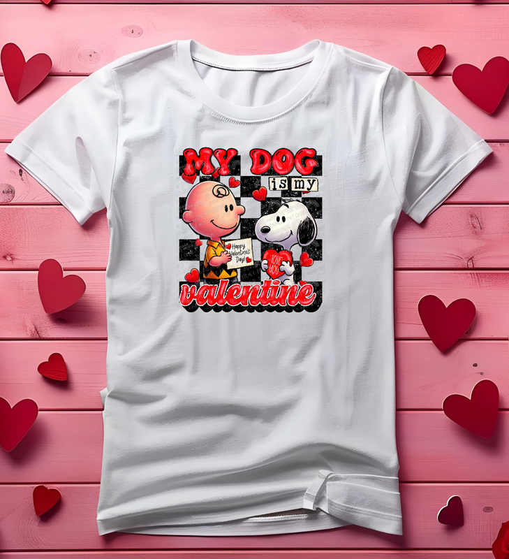 My dog is my Valentine