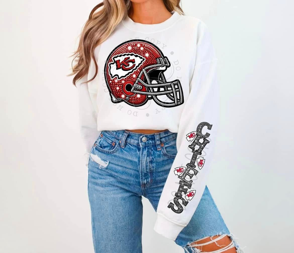 KC faux sequins