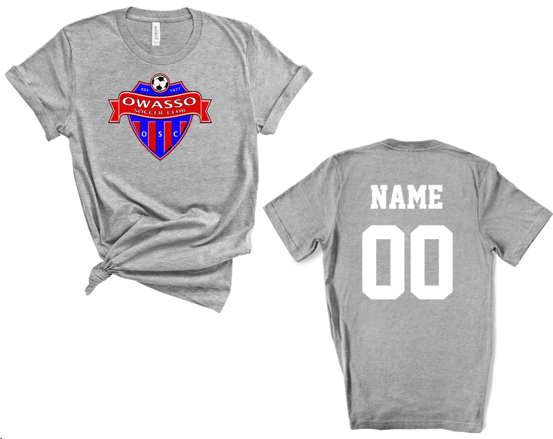 Owasso soccer club- personalized