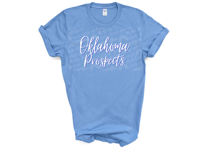 Oklahoma Prospects Softball cursive