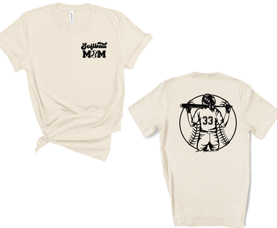 Softball mom player shirt
