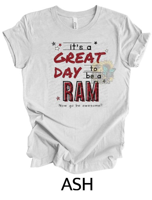 It&#39;s a great day to be a ram