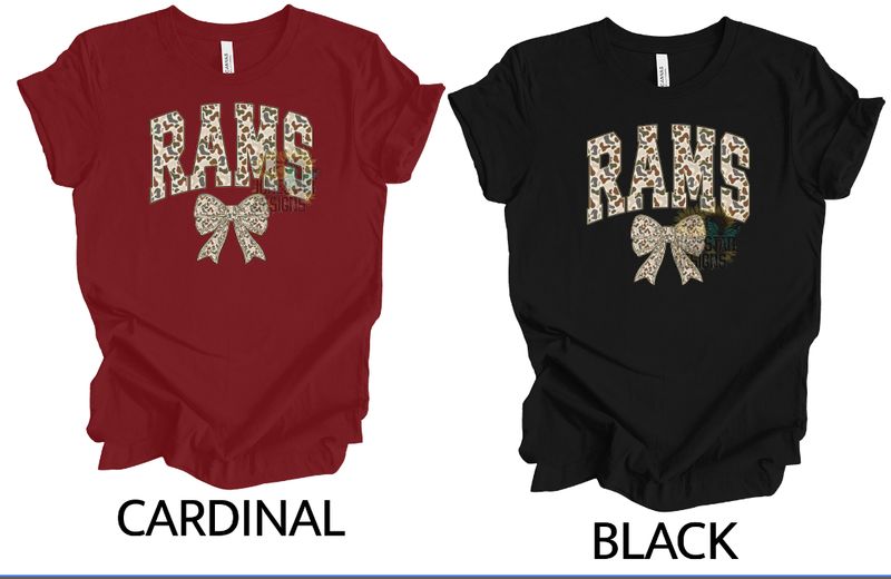 Rams leopard bow