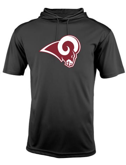 Rams hooded sleeveless