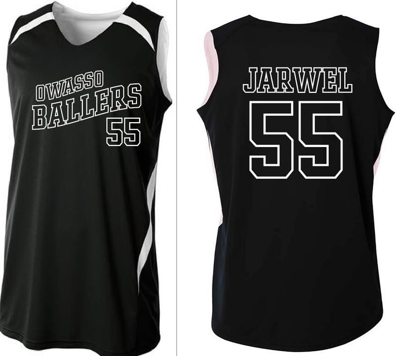 Owasso Ballers basketball jersey
