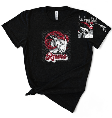 Rams (Faux Sequin)