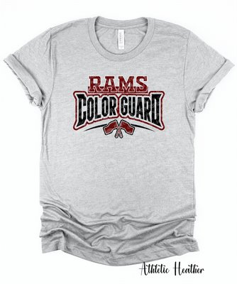 Rams color guard