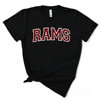 Rams faux sequin