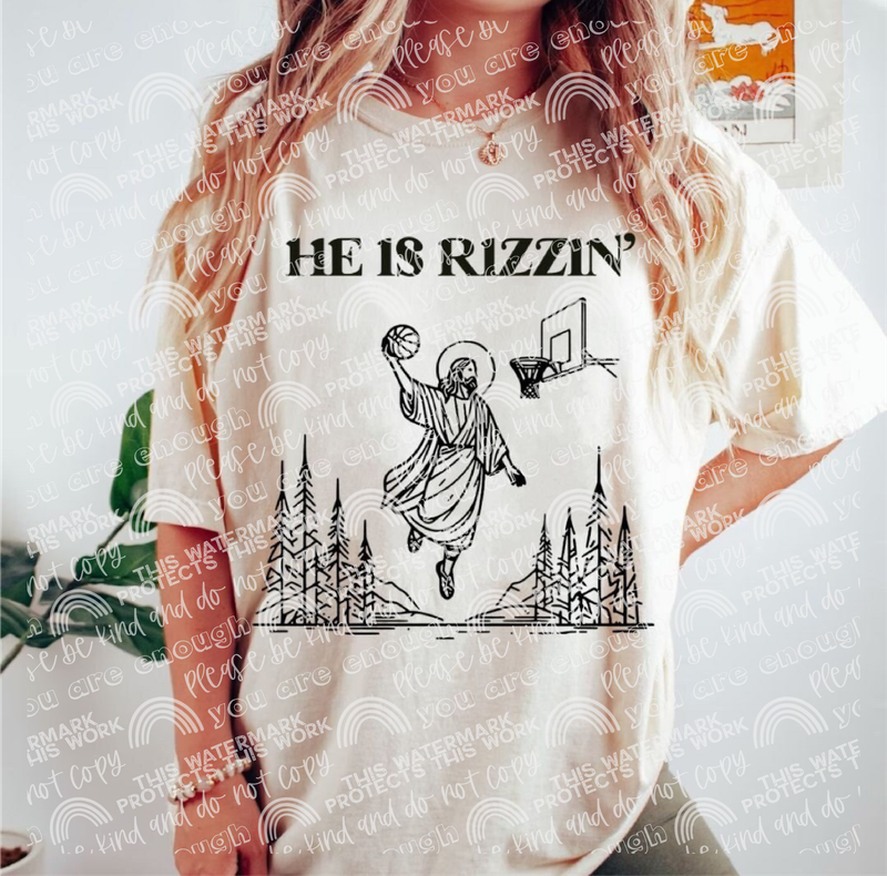 He is rizzin'