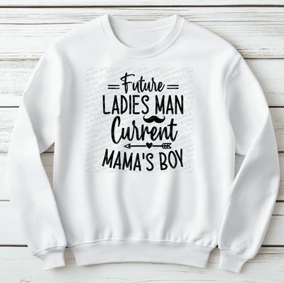 Future ladies man current mama's boy