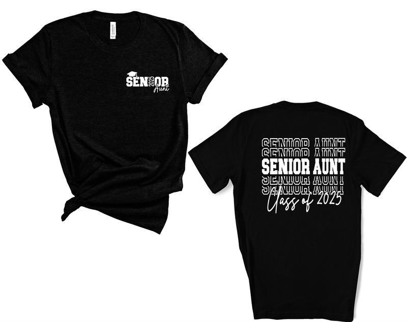 Senior Aunt 2025 shirt