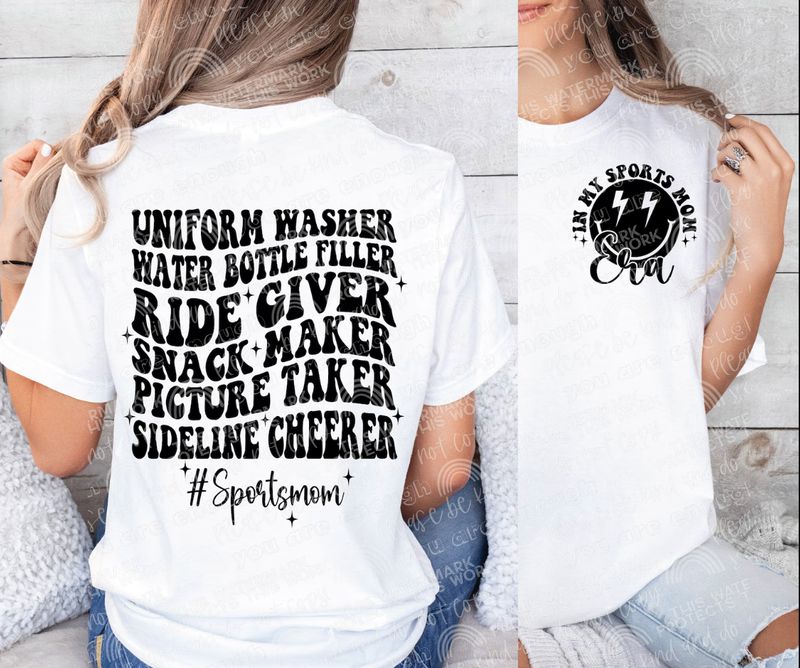 Uniform washer, water bottle filler- Sports mom