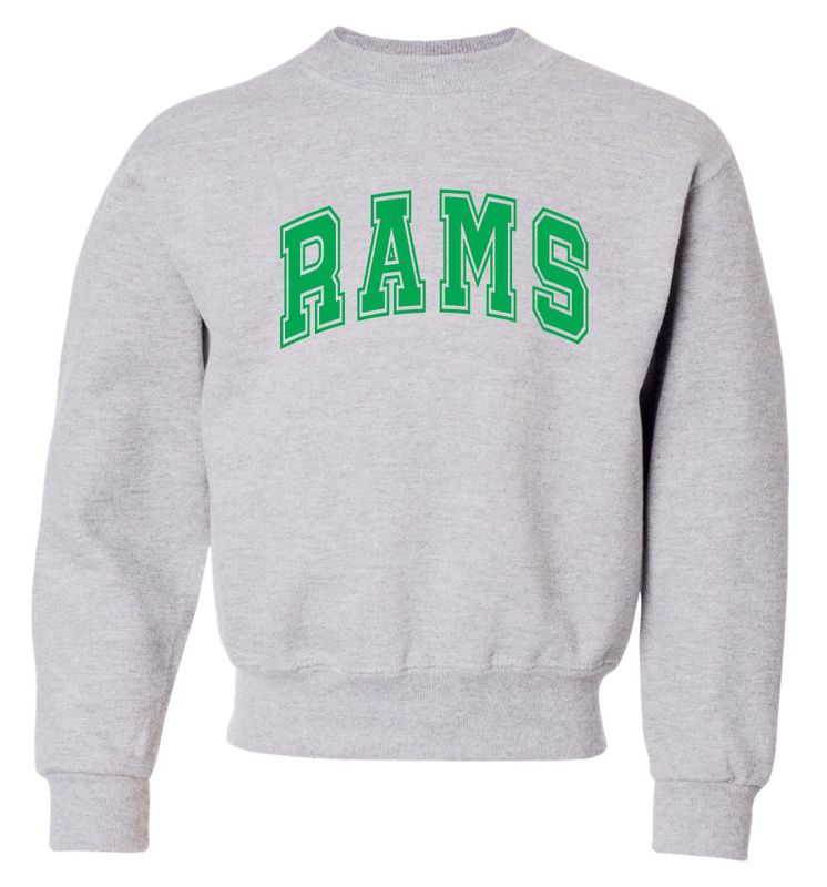 Rams varsity letters (any color combination available)