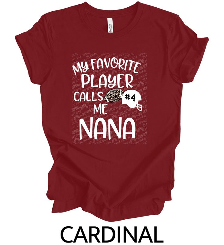 My favorite player calls me nana