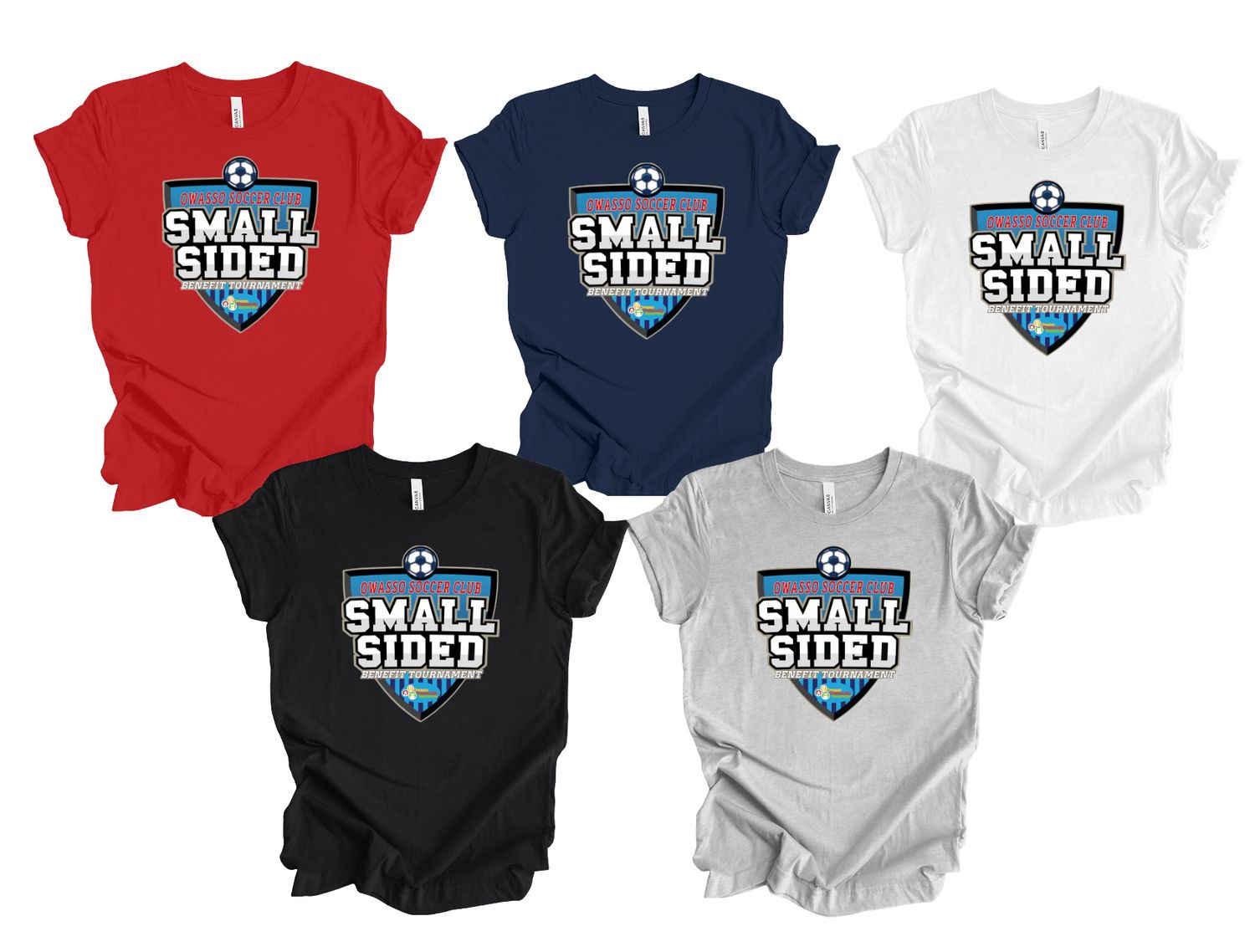 Owasso Soccer- Small Sided Benefit tournament tee