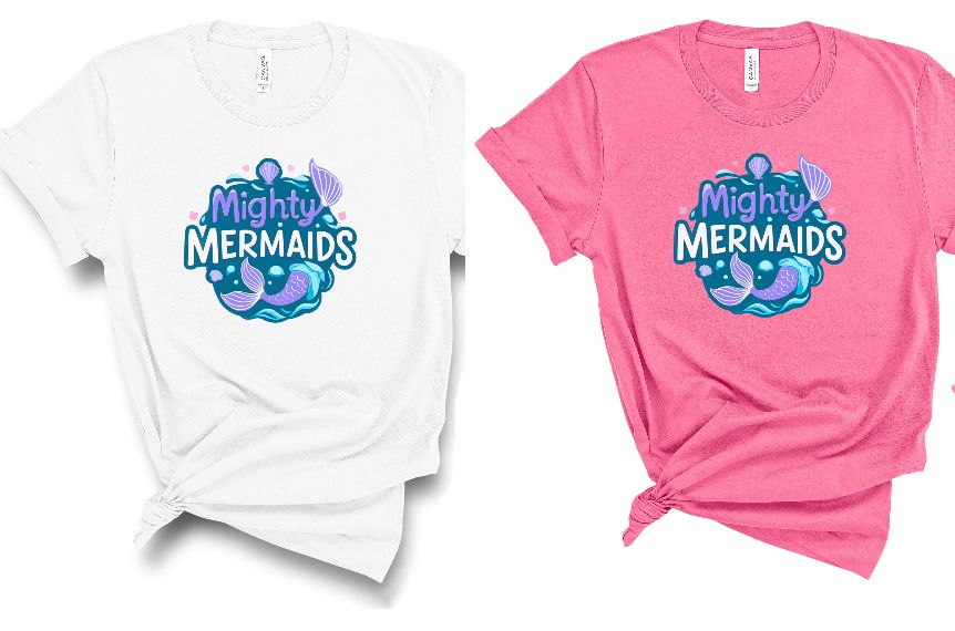 Mermaids parent/ fan club shirts