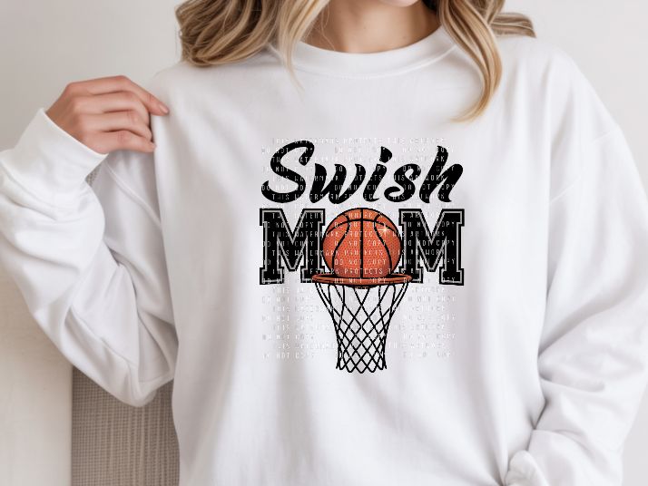 Swish basketball mom