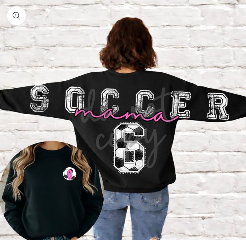 Soccer (across the back)