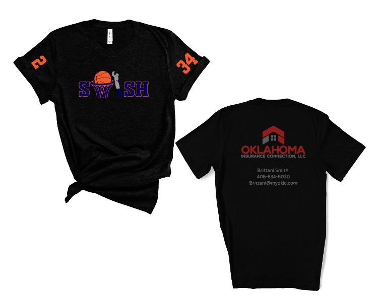 Swish/Oklahoma insurance connection (7 shirts)