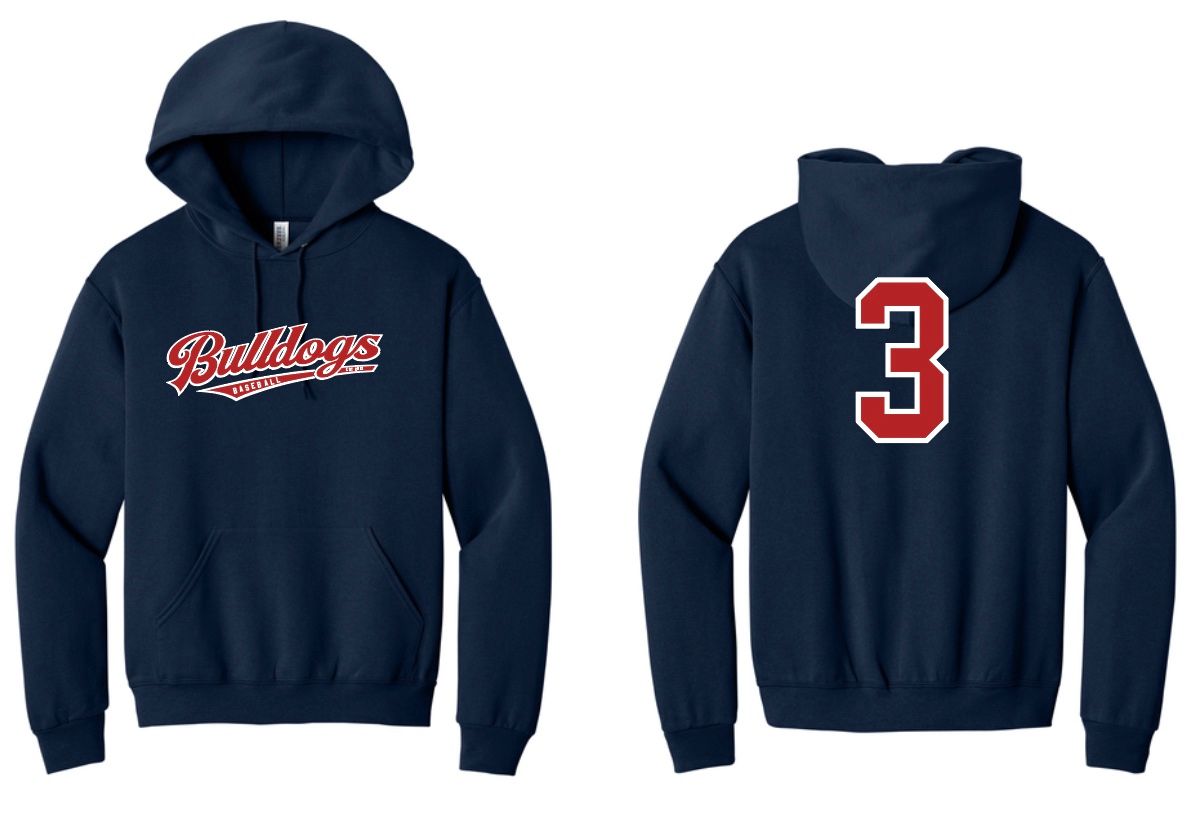 Bulldogs baseball hoodie