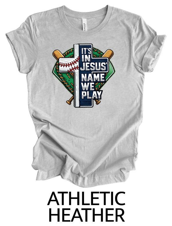 In Jesus name we play