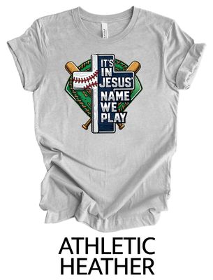 In Jesus name we play