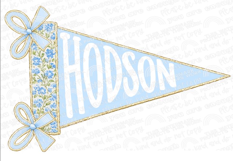 Hodson PNG design
