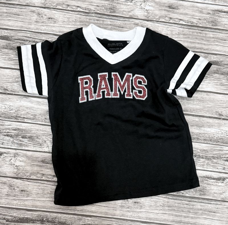 Rams faux sequin- 4T
