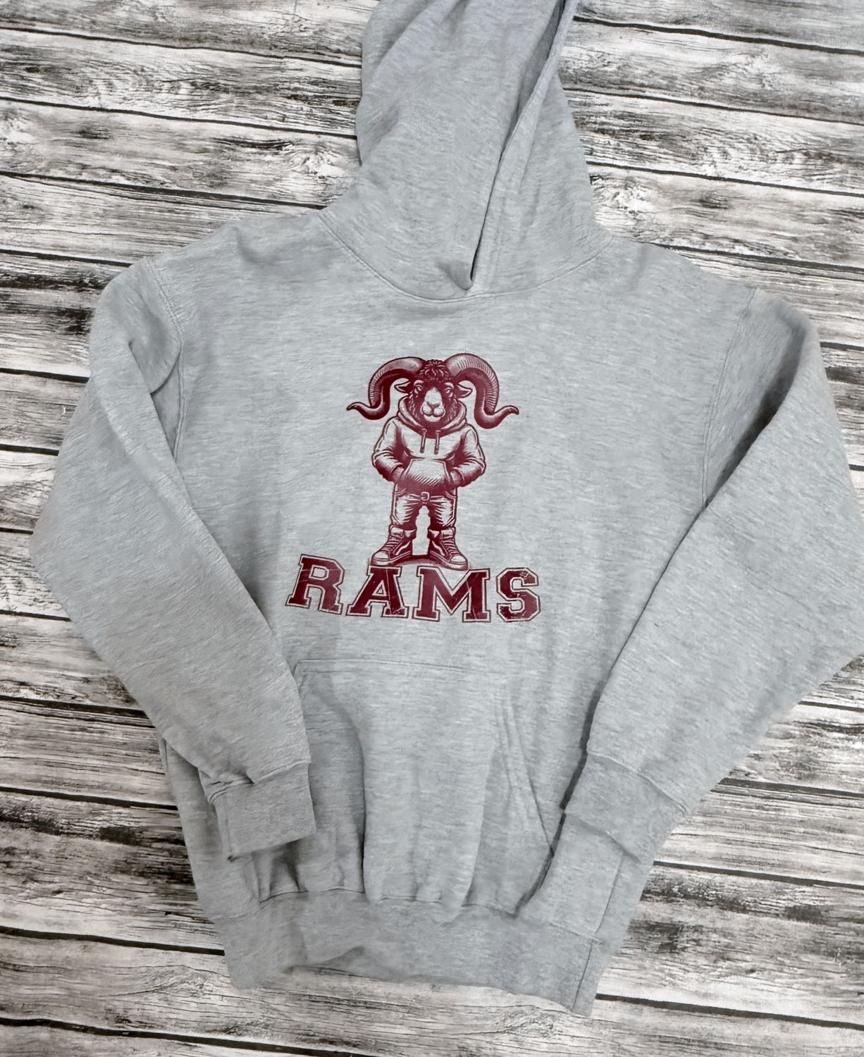 Rams Hoodie- Youth medium