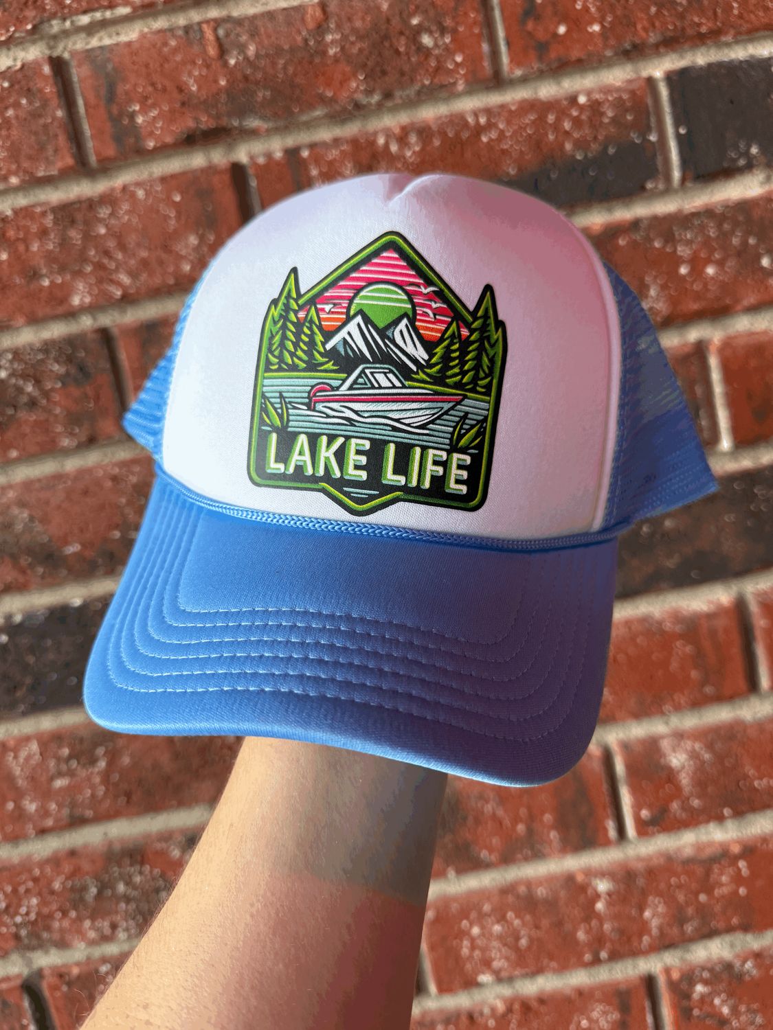 Lake life hat