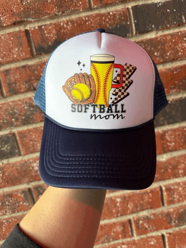 Softball mom hat