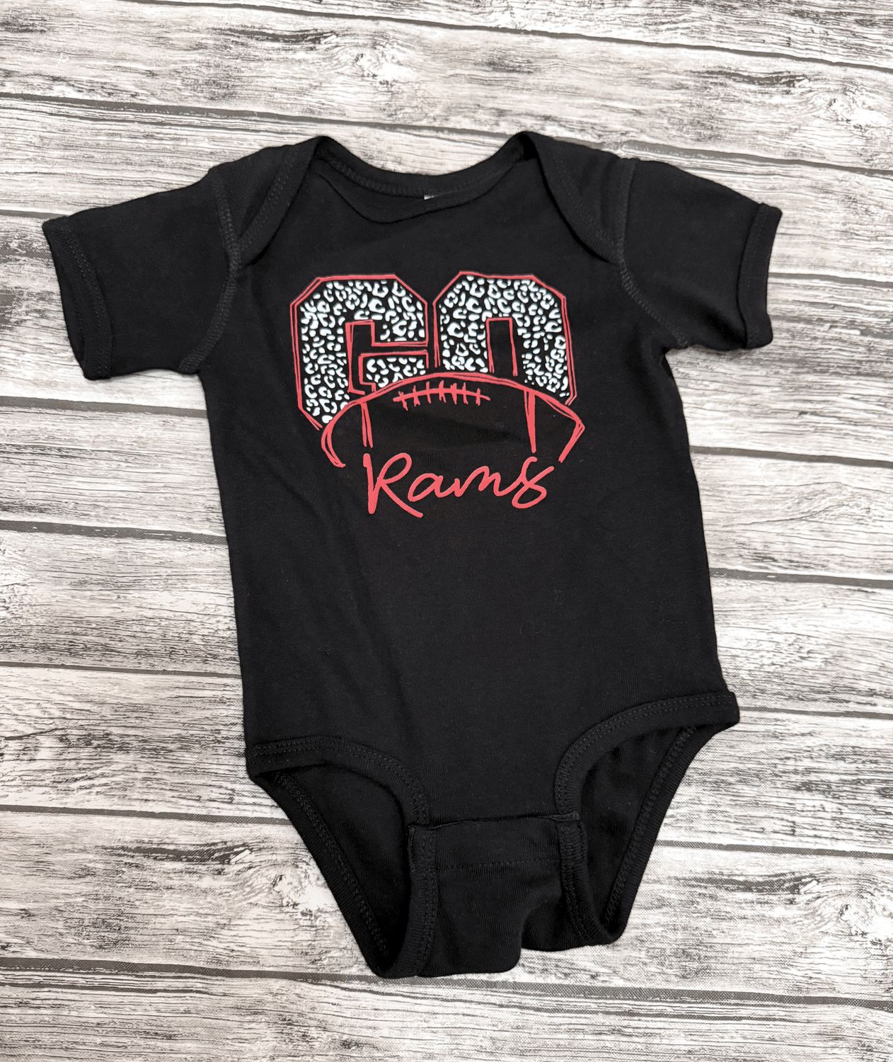 Go Rams football onesie- 12 months