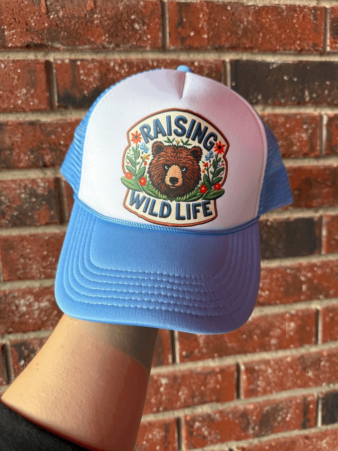 Raising wildlife hat