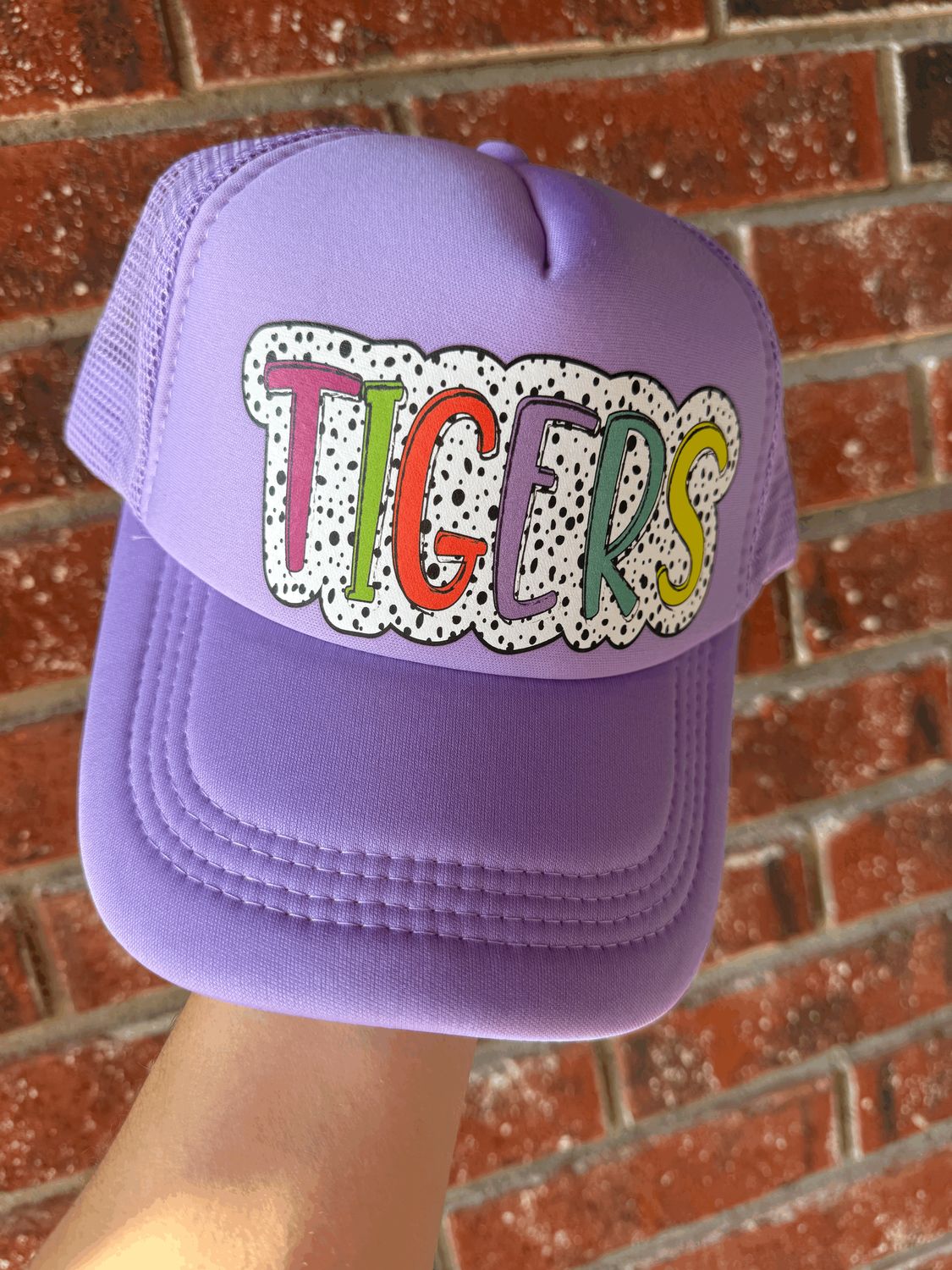 Tigers hat purple