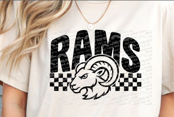 Rams checkered