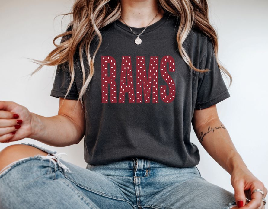 Rams polka dot