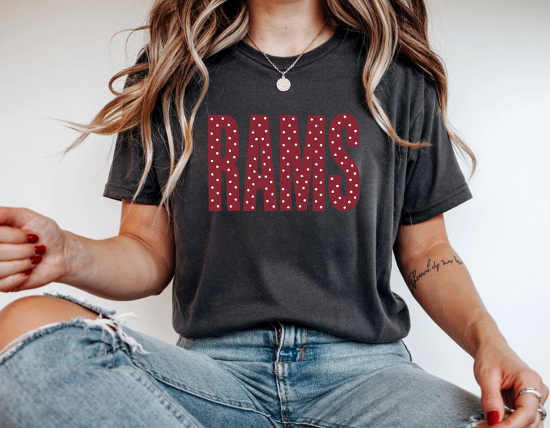 Rams polka dot