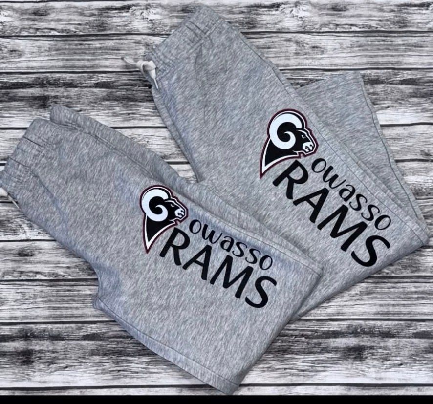 Owasso Rams sweatpants