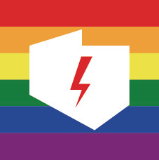 naklejki - FLAGA MF-LGBT