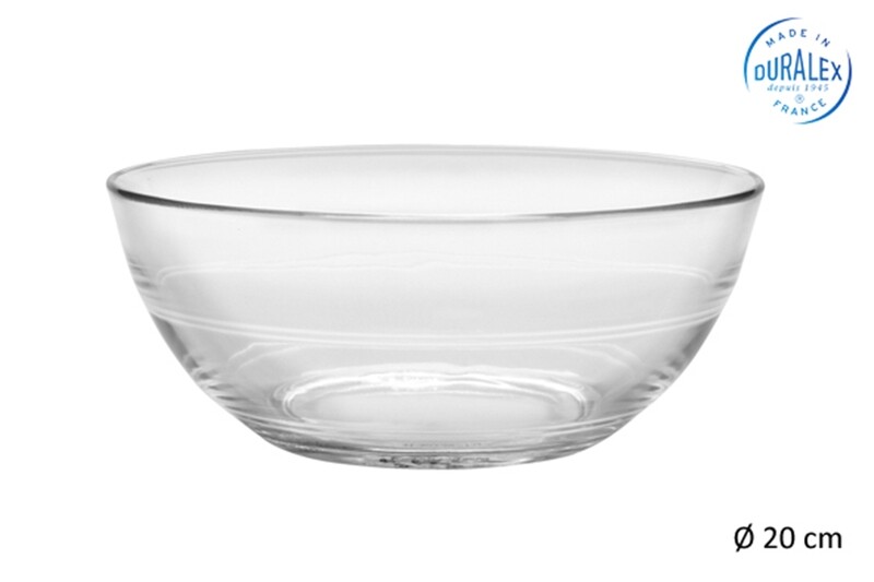 SALADIER LYS 20CM TRANSPARENT