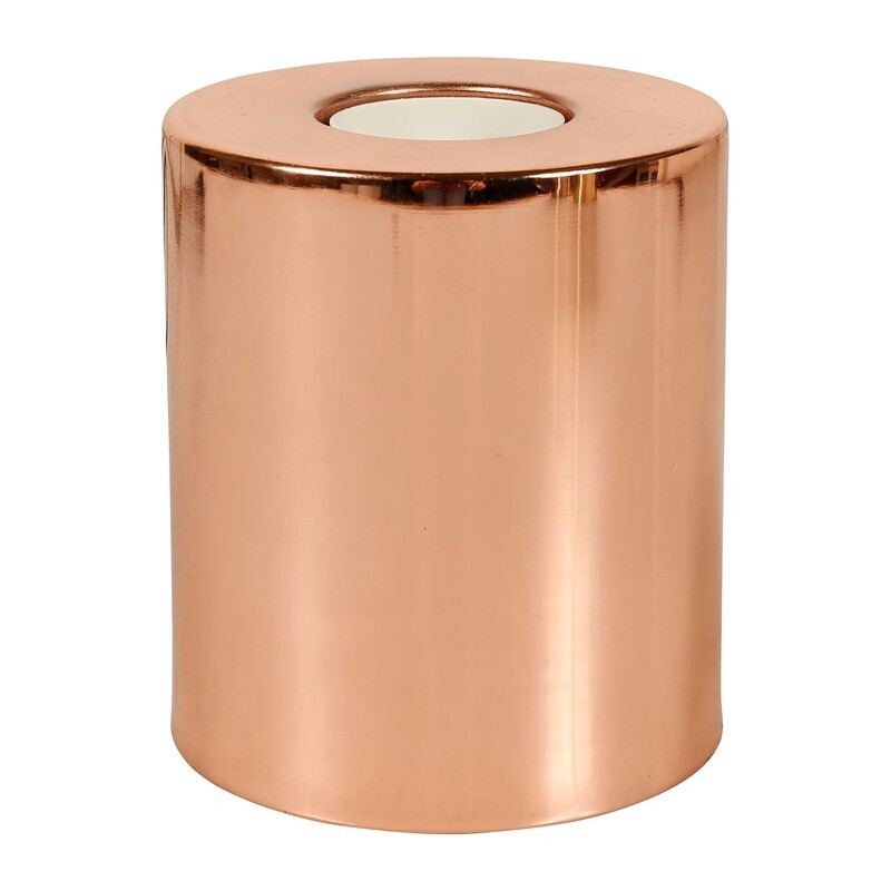 LAMPE TOUCH CYLINDRIQUE METAL CUIVRE