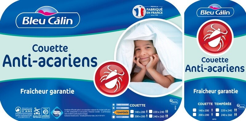 COUETTE MICROFIBRE 240X260CM SANITIZED